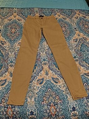 Hollister Tan Skinny Pants